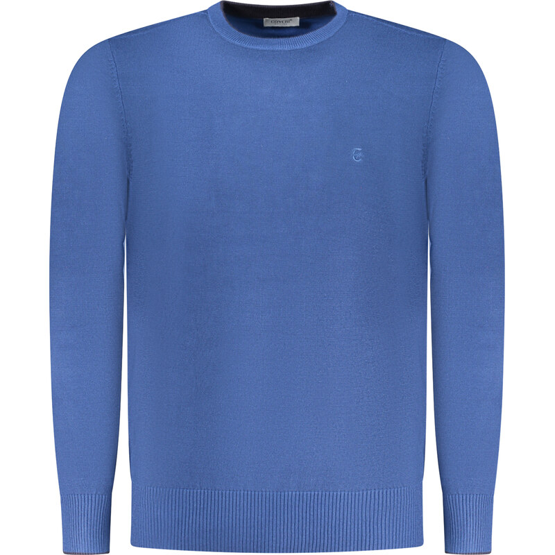 Modrý pánsky sveter COVERI MOVING 66995750