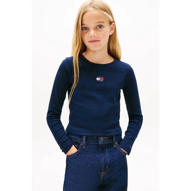 Detské tričko s dlhým rukávom Tommy Hilfiger 66990410