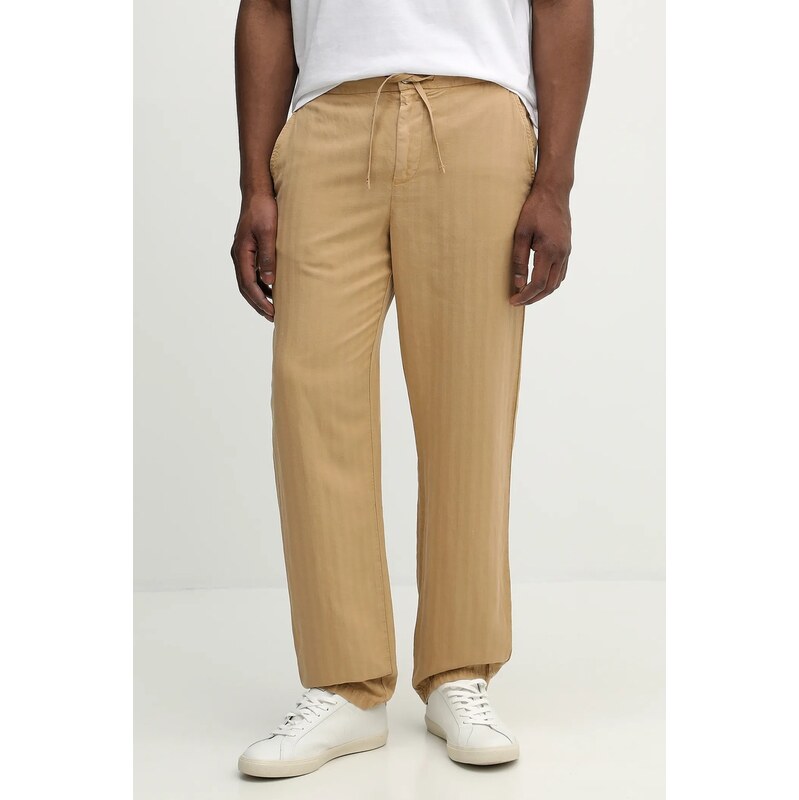 Nohavice s prímesou ľanu Frescobol Carioca 66990488