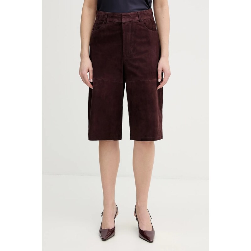 Semišové šortky Marella SCOGLIO 66990621