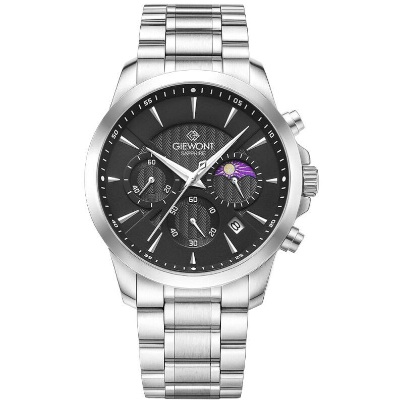 Pánsky chronograf Giewont Sapphire Silver GW9460-B2 66993117