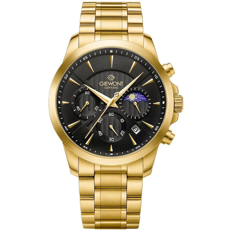 Giewont Chronograph Sapphire Gold Black GW9460-B4 66993119