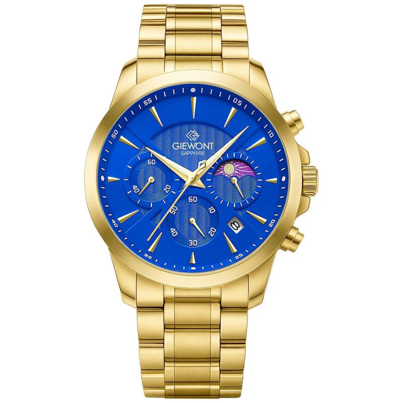 Giewont Chronograph Sapphire Gold Blue GW9460-B5 66993120