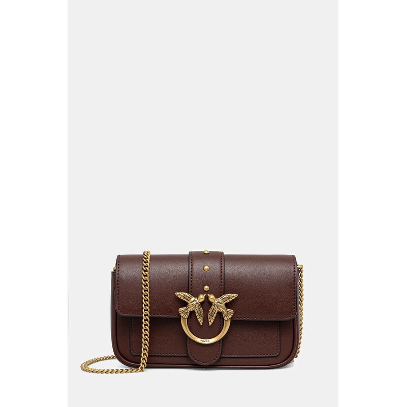 Kožená kabelka Pinko 66998267