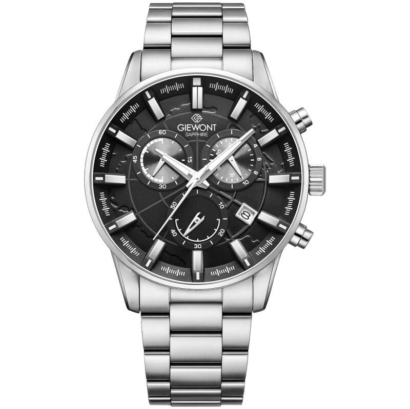Pánsky chronograf Giewont Sapphire Silver GW4580-B2 66993133