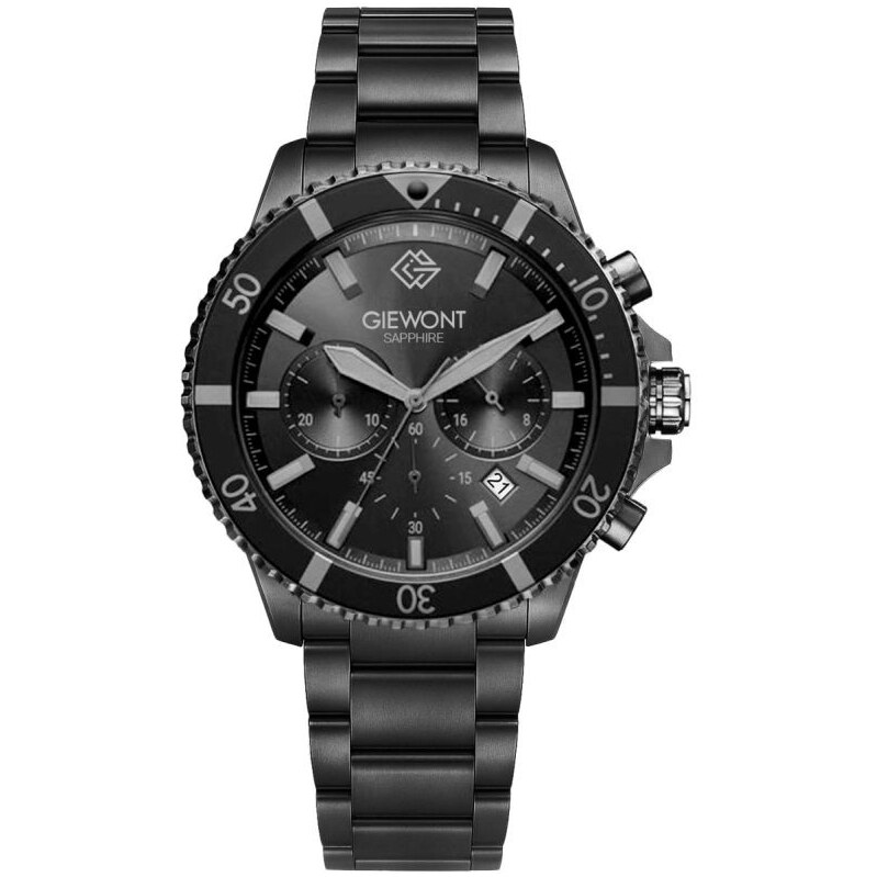 Giewont Chronograph Sapphire Black Titanium GW3970-B1 66993143