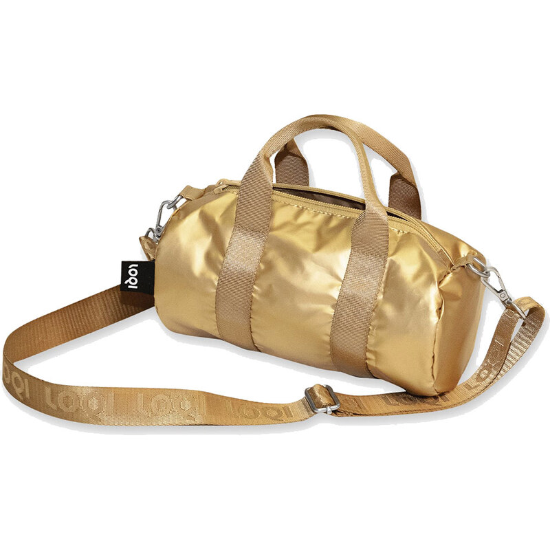 Loqi Metallic Gold Weekender Small 68447731