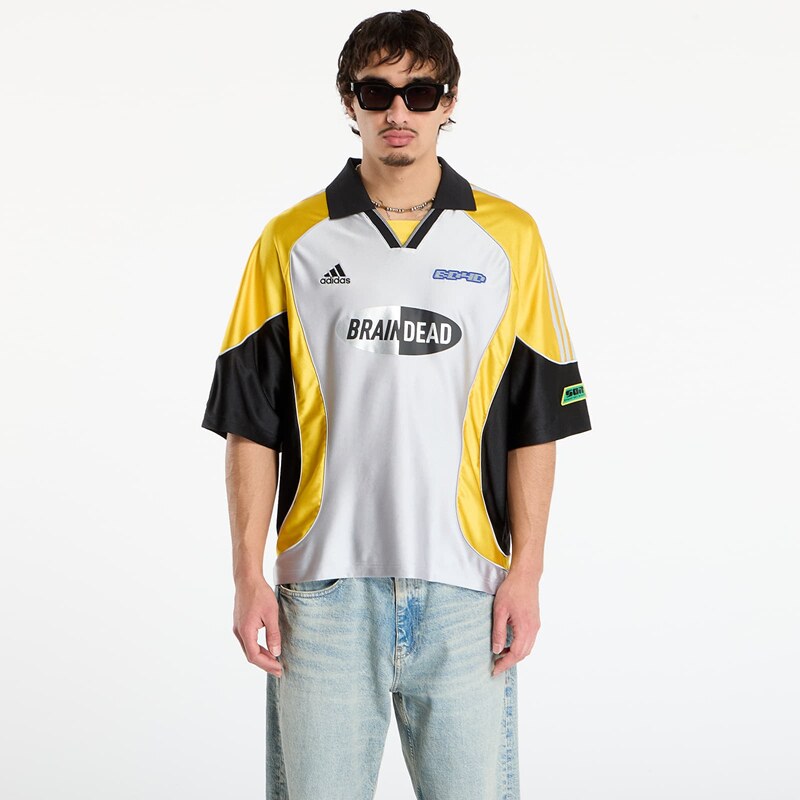 adidas Originals Dres adidas x Brain Dead Fb Jersey Silver Metallic M 66991856