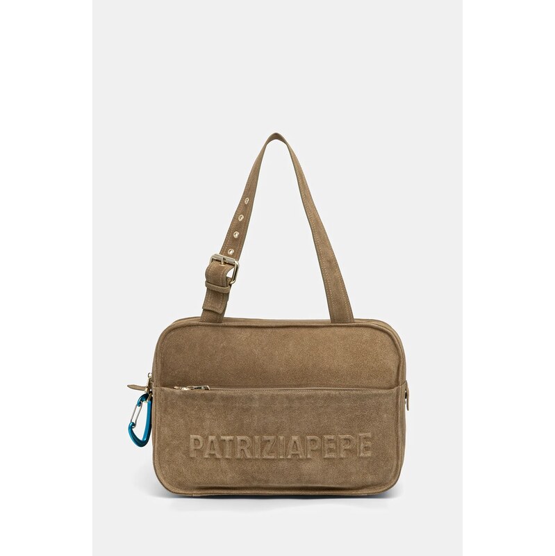 Semišová kabelka Patrizia Pepe 66991649