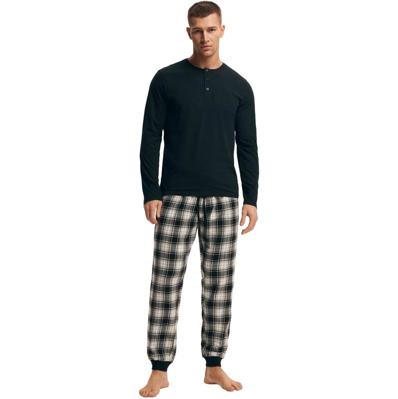 HENDERSON Pánske pyžamo Noir 43457 66991696