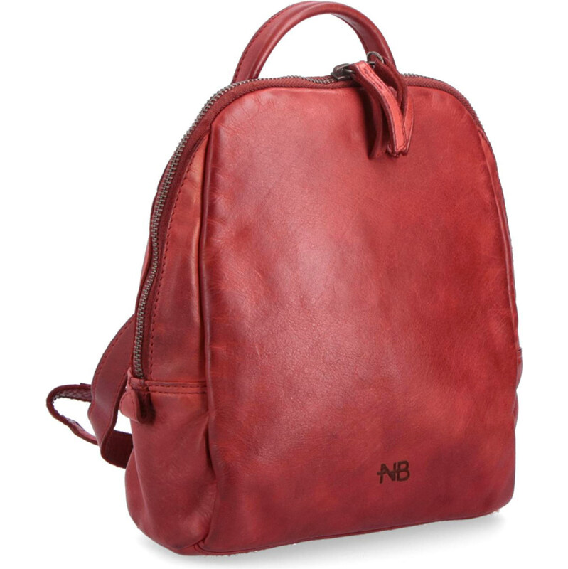 Kožený batoh Noelia Bolger červená NB 2020 CV 64019629
