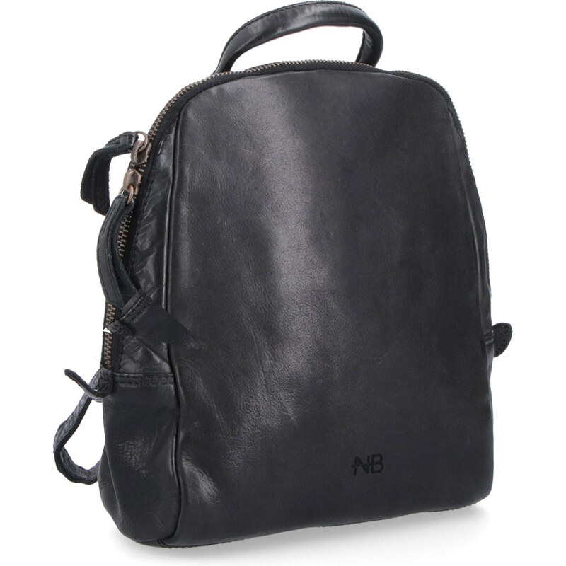 Kožený batoh Noelia Bolger čierna NB 2020 C 64019630