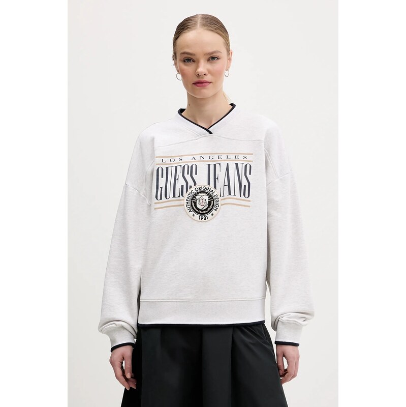 Bavlnená mikina Guess Jeans 66998038