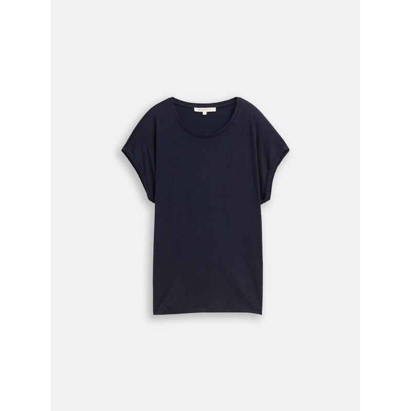 TOM TAILOR DENIM Tričko námornícka modrá 32242807