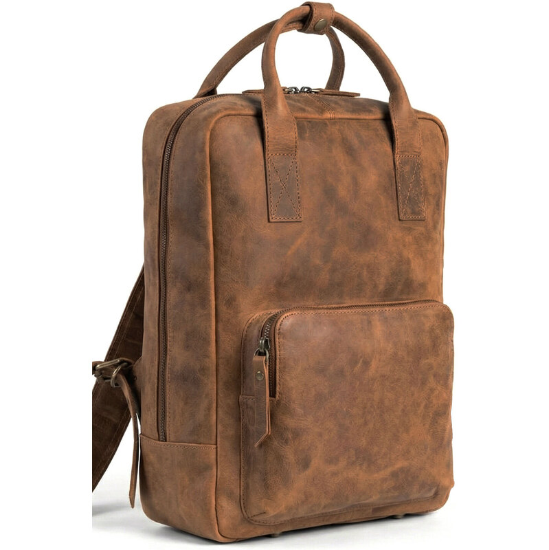 Glara leather Cestovný batoh z byvolej kože – Buffalo Bill 66992424