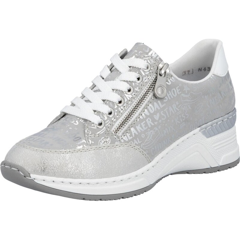 Rieker Nízke tenisky béžová / strieborná 49031199