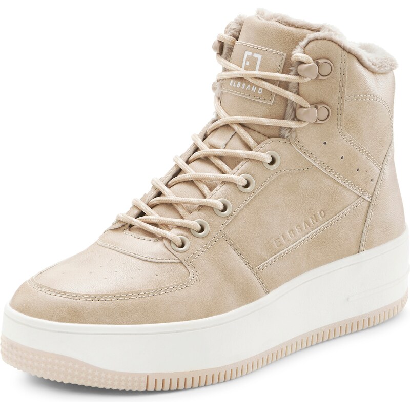 Elbsand Členkové tenisky svetlobéžová 66999876