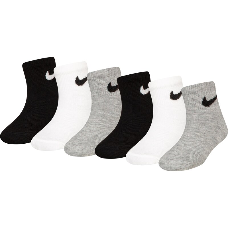 Nike Sportswear Ponožky sivá / čierna / biela 67015541