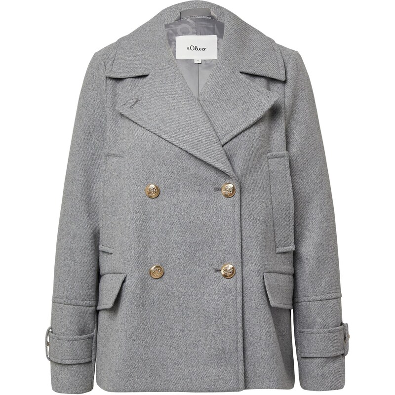 s.Oliver Prechodný kabát sivá 66999972