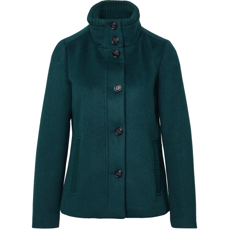 s.Oliver Prechodný kabát tmavozelená 66999974