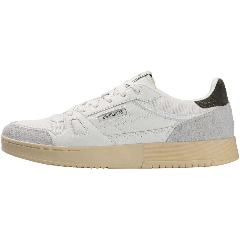 Scalpers Nízke tenisky Tenismiles tmavosivá / olivová / biela 67000000