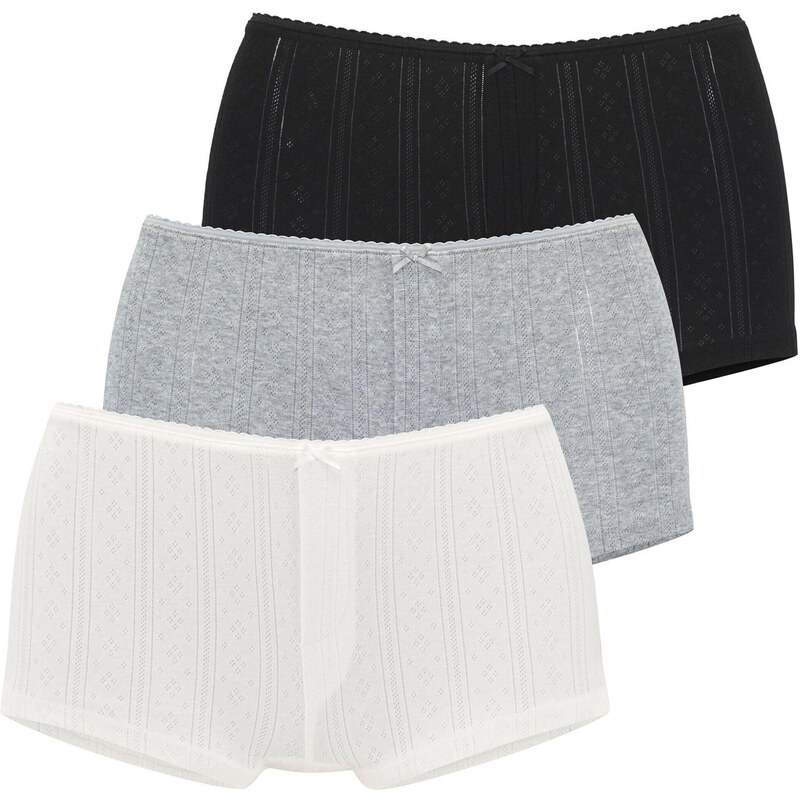 VIVANCE Nohavičky sivá / čierna / biela 67000018