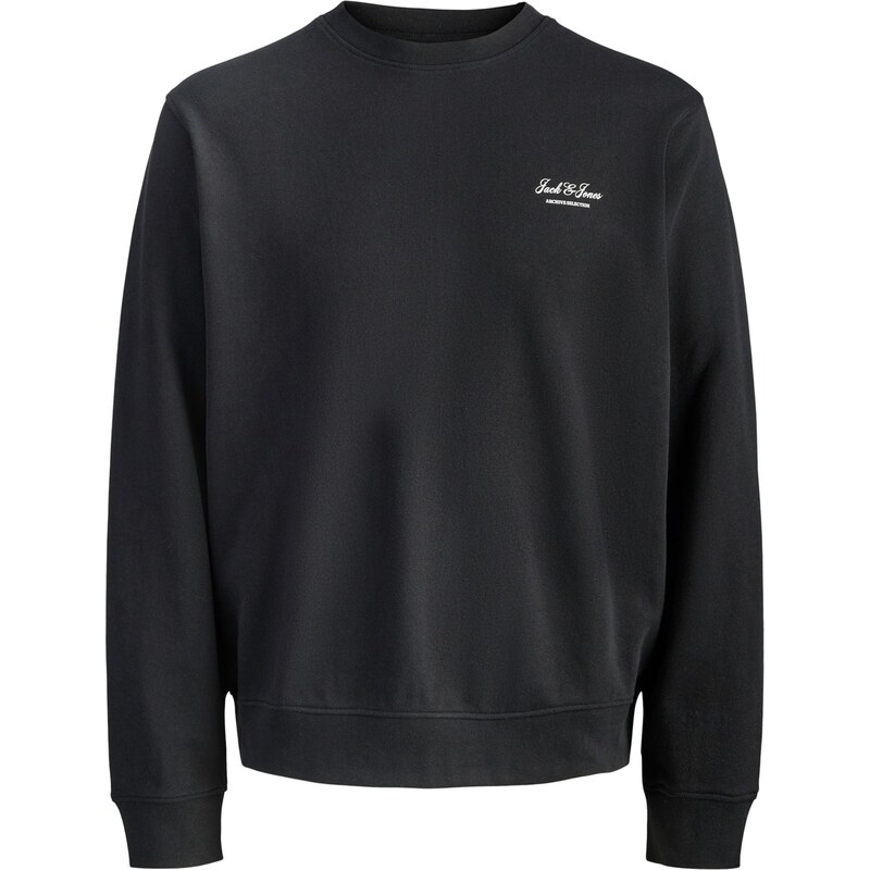 Jack & Jones Junior Mikina JJEARCHIVE čierna / biela 67000065