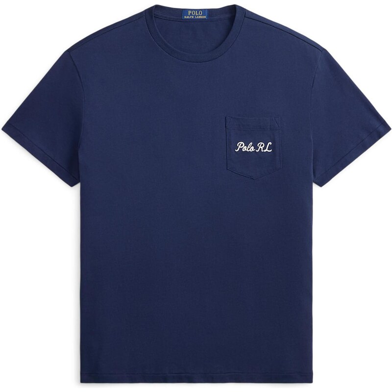 Polo Ralph Lauren Tričko námornícka modrá / hnedá / červená / biela 67000067