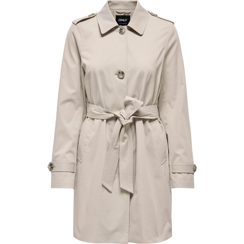 ONLY Prechodný kabát ONLDisa sivobéžová 67000112