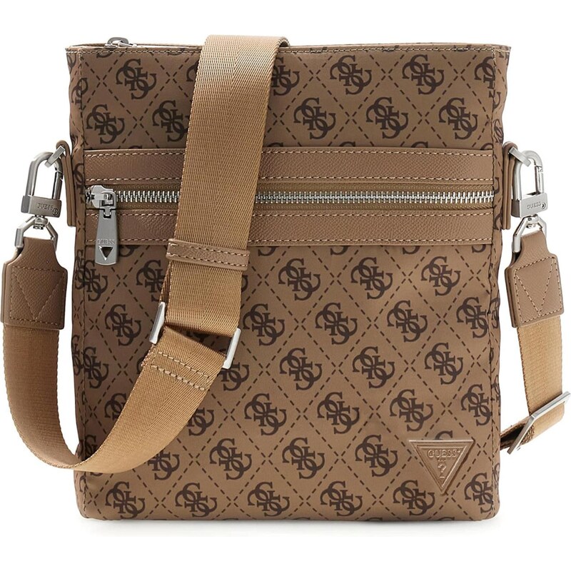 GUESS Taška cez rameno BERLIN farba ťavej srsti / hnedá 67000204