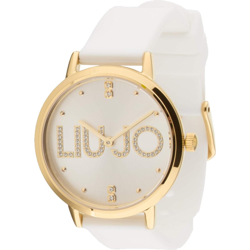 Liu Jo Analógové hodinky Couple Essence zlatá / biela 67000260