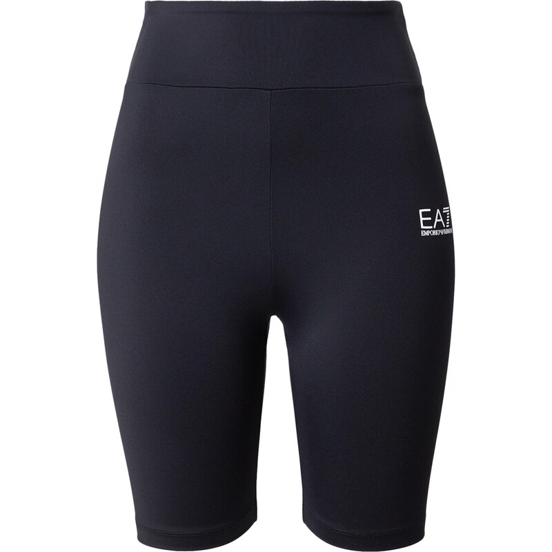 EA7 Emporio Armani Športové nohavice čierna / biela 67000322