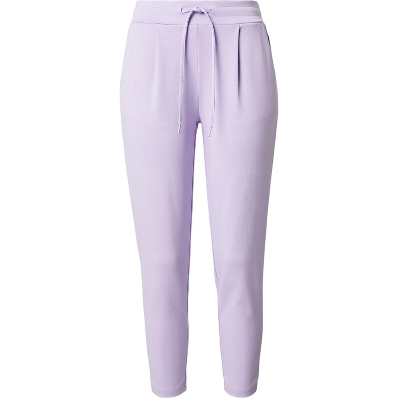 ICHI Plisované nohavice IHKATE levanduľová 67000319