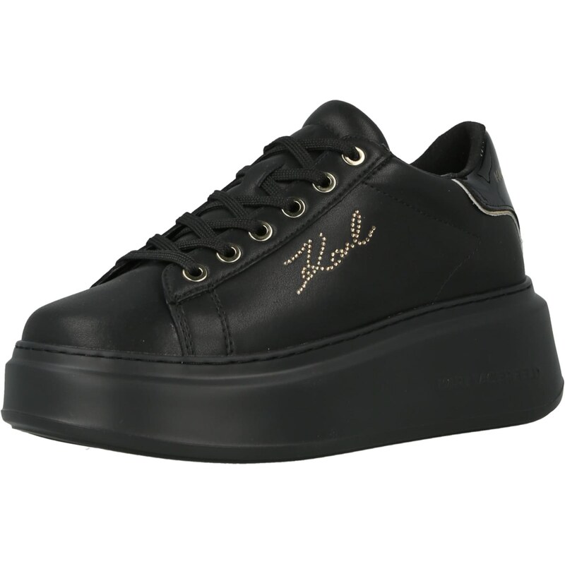 Karl Lagerfeld Nízke tenisky zlatá / čierna 67000360
