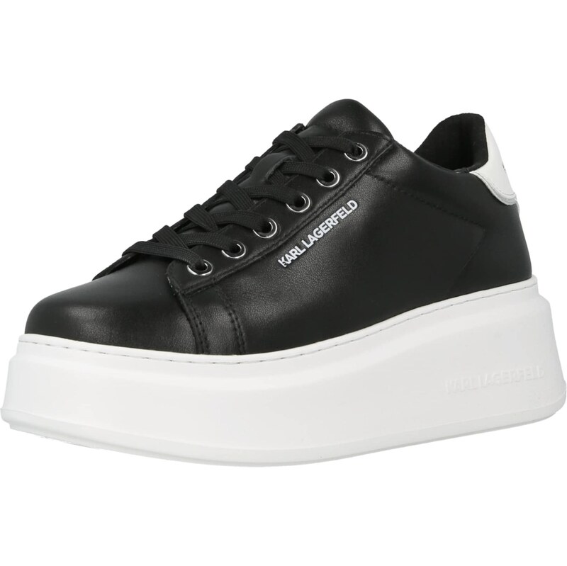 Karl Lagerfeld Nízke tenisky čierna / biela 67000366
