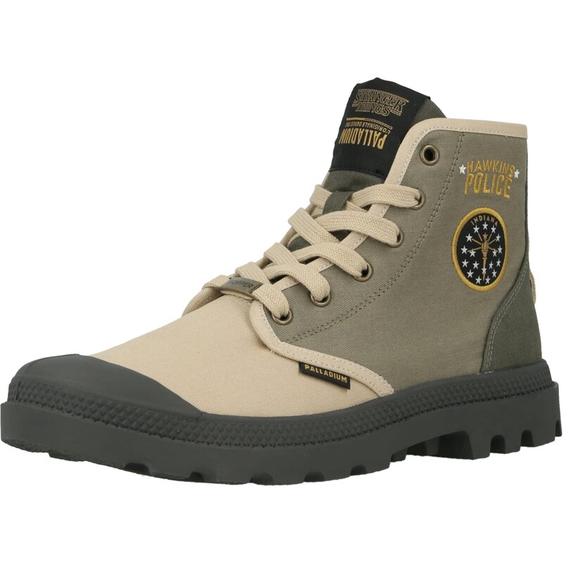 Palladium Členkové tenisky PAMPA HAWKINS POLICE béžová / kaki / čierna 67000363