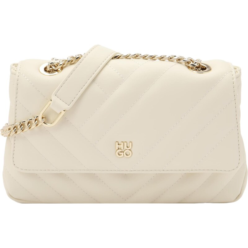HUGO Kabelka na rameno Chris 2.0 biela 67000358