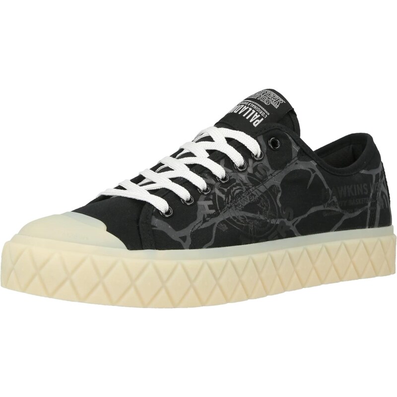 Palladium Nízke tenisky PALLA ACE VINES sivá / čierna 67000401