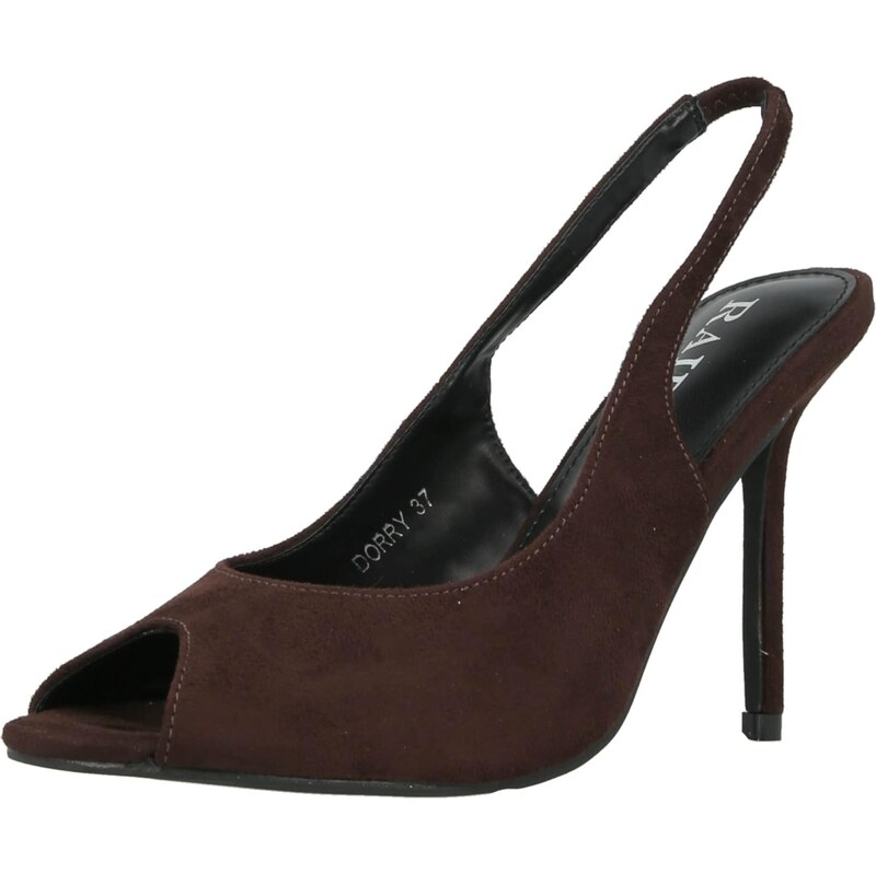 Raid Lodičky s otvorenou pätou DORRY čokoládová 67000404