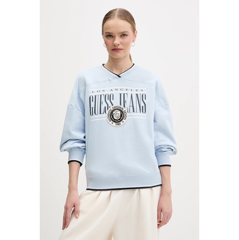 Bavlnená mikina Guess Jeans 66998039