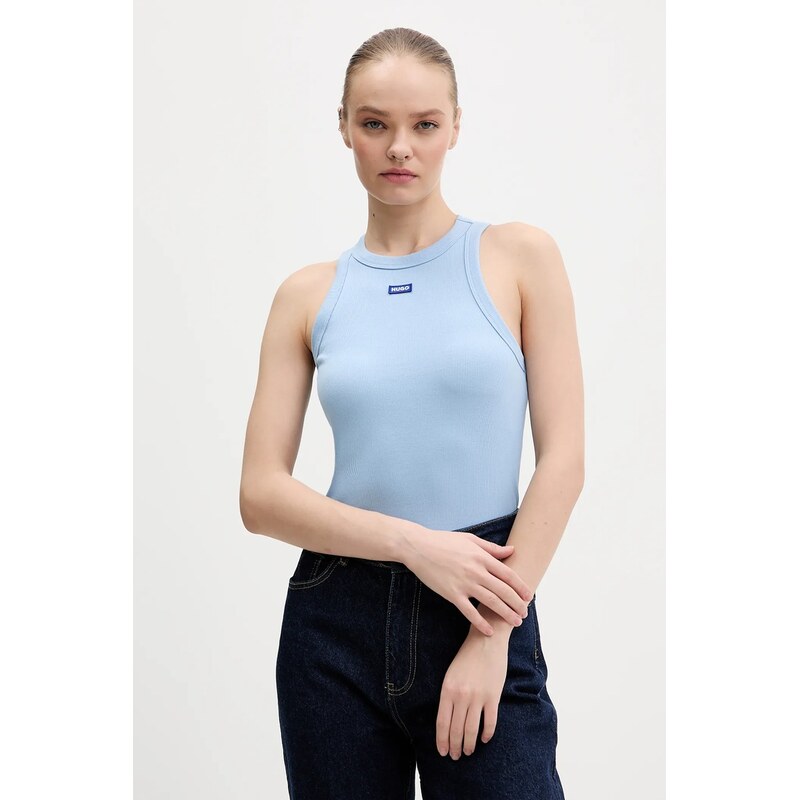 Top Hugo Blue Easy Tank_B 66998275