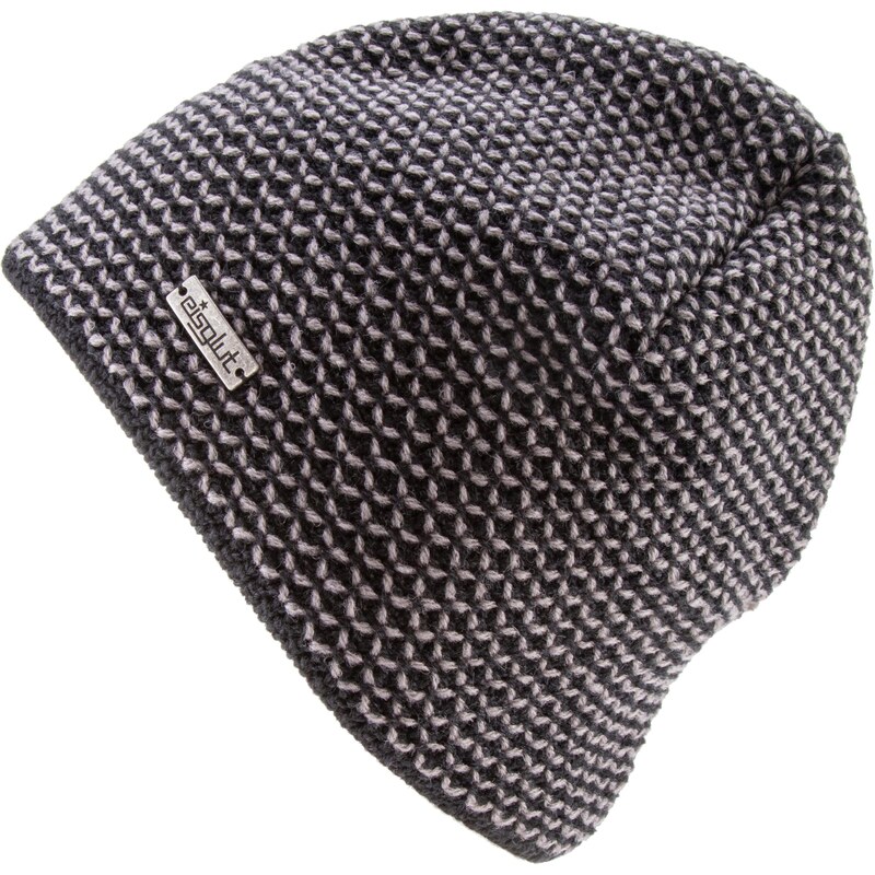 Eisglut Čiapky Zac čierna / strieborná / biela ako vlna 67102876