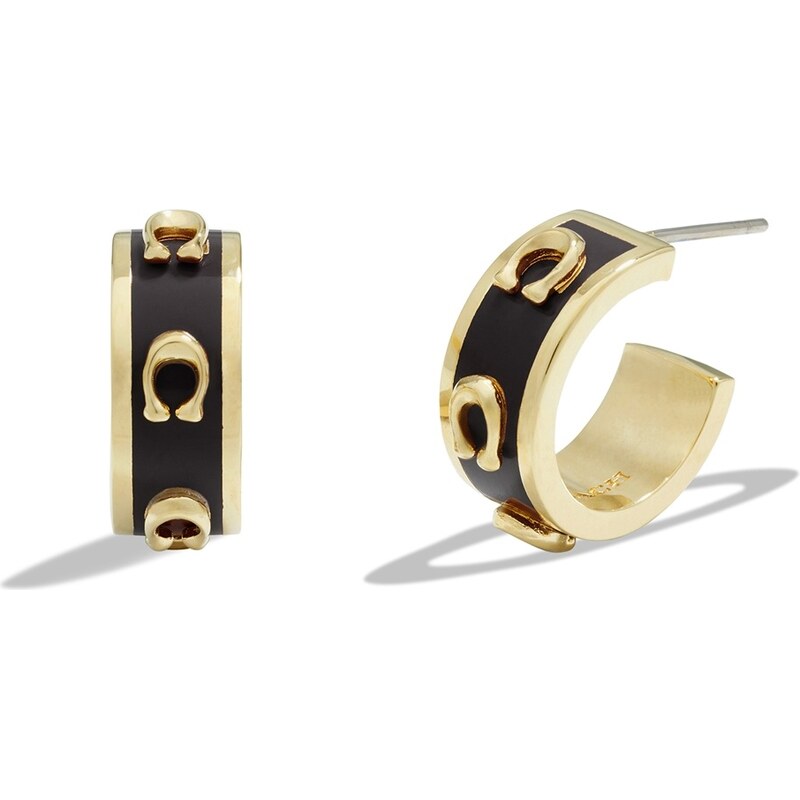 Coach Fashion polkruhové náušnice pre ženy 37448375GLD001 66999588