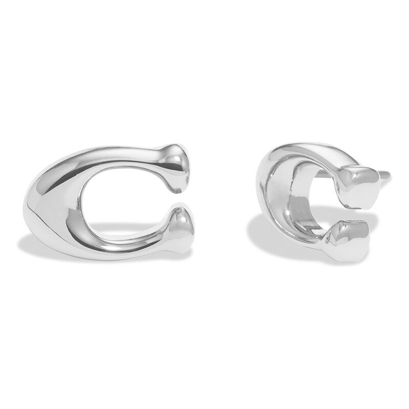 Coach Ikonické mosadzné náušnice 37369816RHO030 66999589