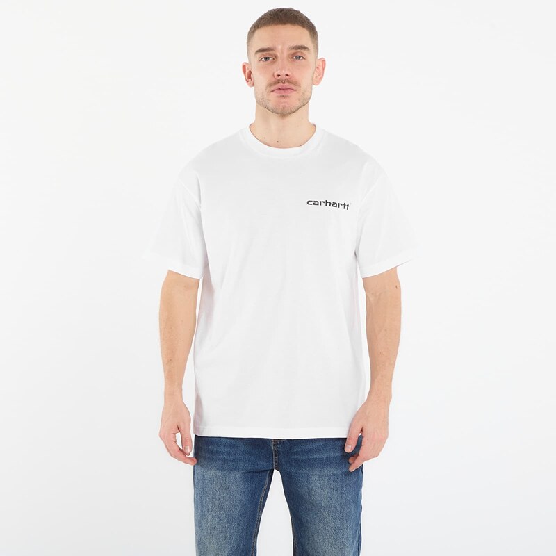 Tričko Carhartt WIP S/S Archive Script T-Shirt UNISEX White S 66999493