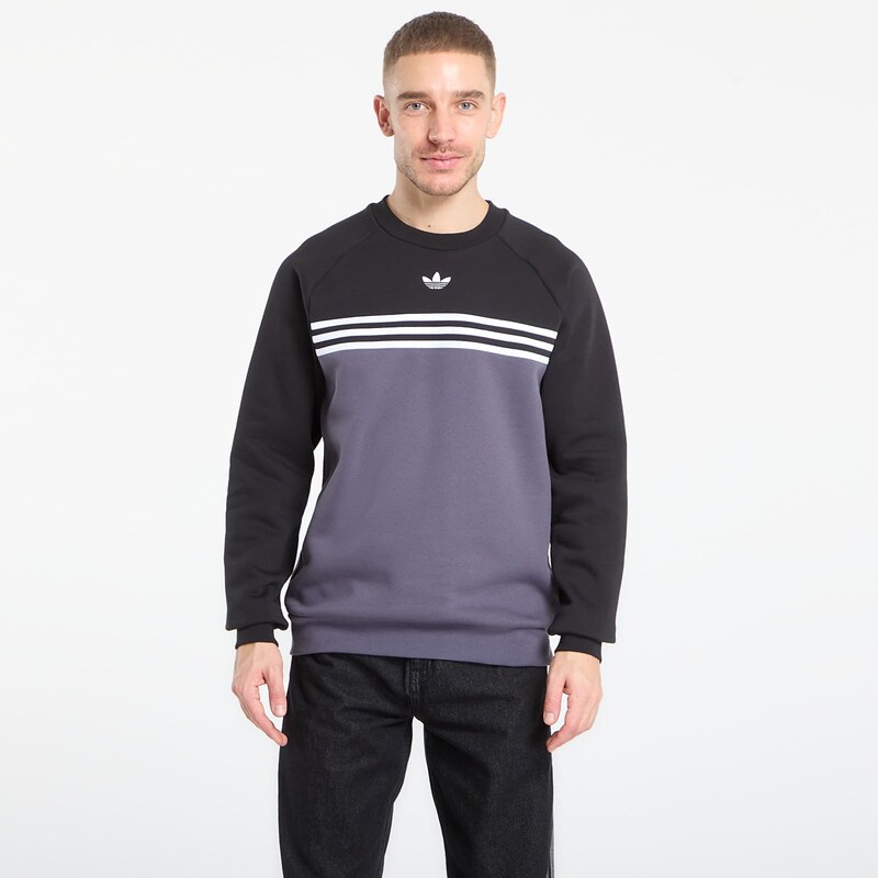 adidas Originals Mikina adidas Chest Stripes Crewneck Sweatshirt 66999454