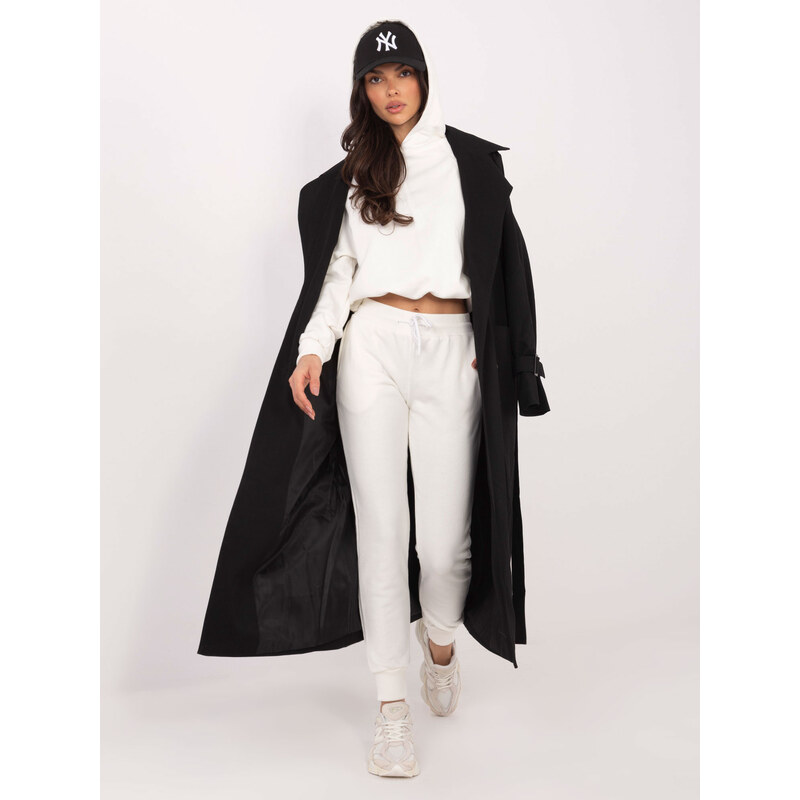 BASIC Smotanová dámska tepláková súprava RV-KMPL-5757.94-ecru 19435821