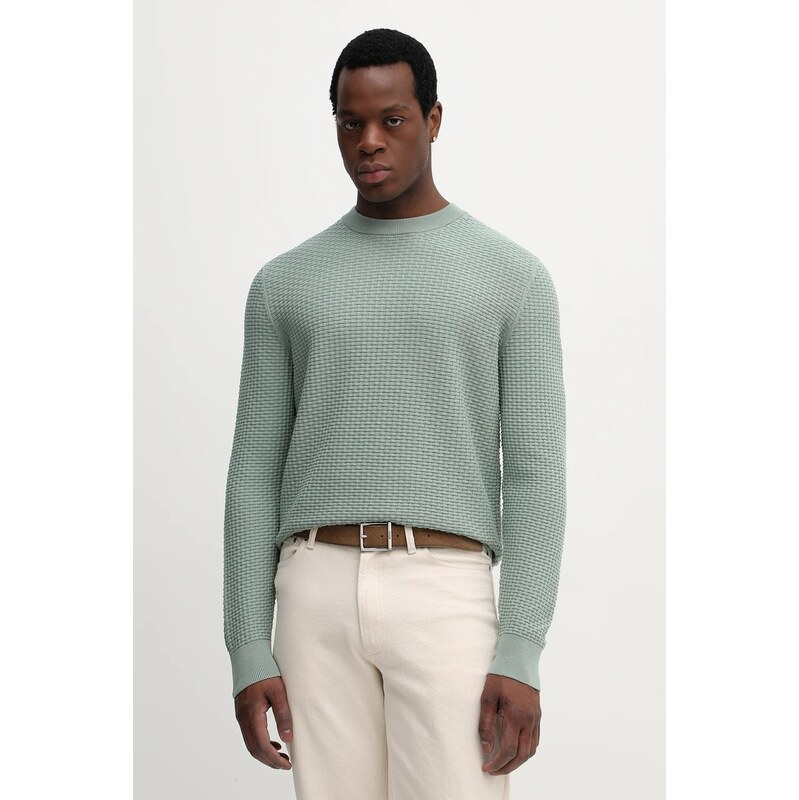 Bavlnený sveter BOSS 67019978