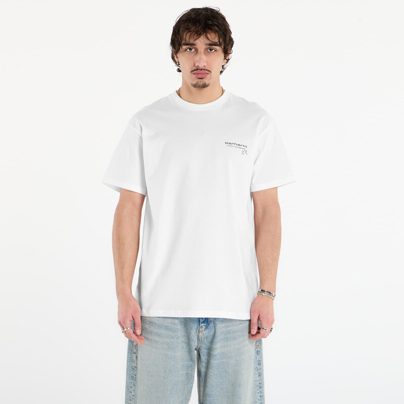 Tričko Carhartt WIP S/S Garble T-Shirt UNISEX White S 66940688