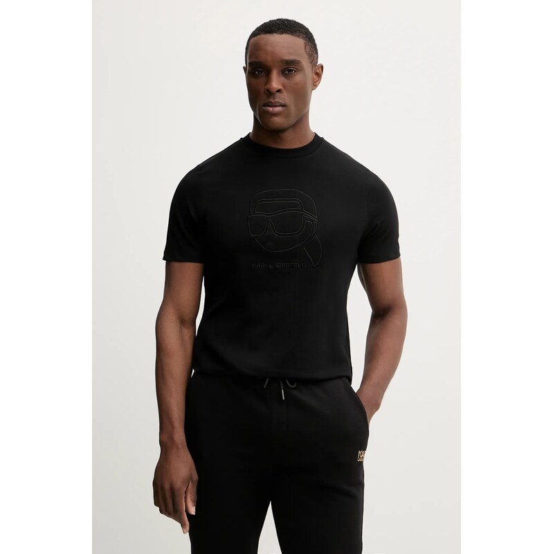 Bavlnené tričko Karl Lagerfeld 67032885